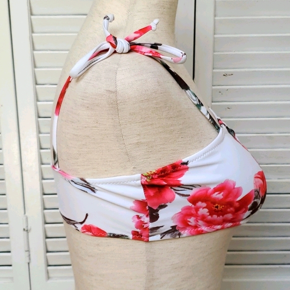 Zaful Size 4 Peony String Bikini Top - Picture 4 of 6